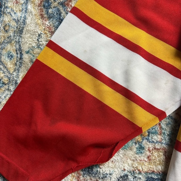 Vintage 80s NHL Calgary Flames Hockey Jersey Medium - Picture 8 of 13